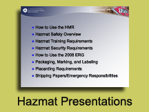 Hazardous Materials Presentations